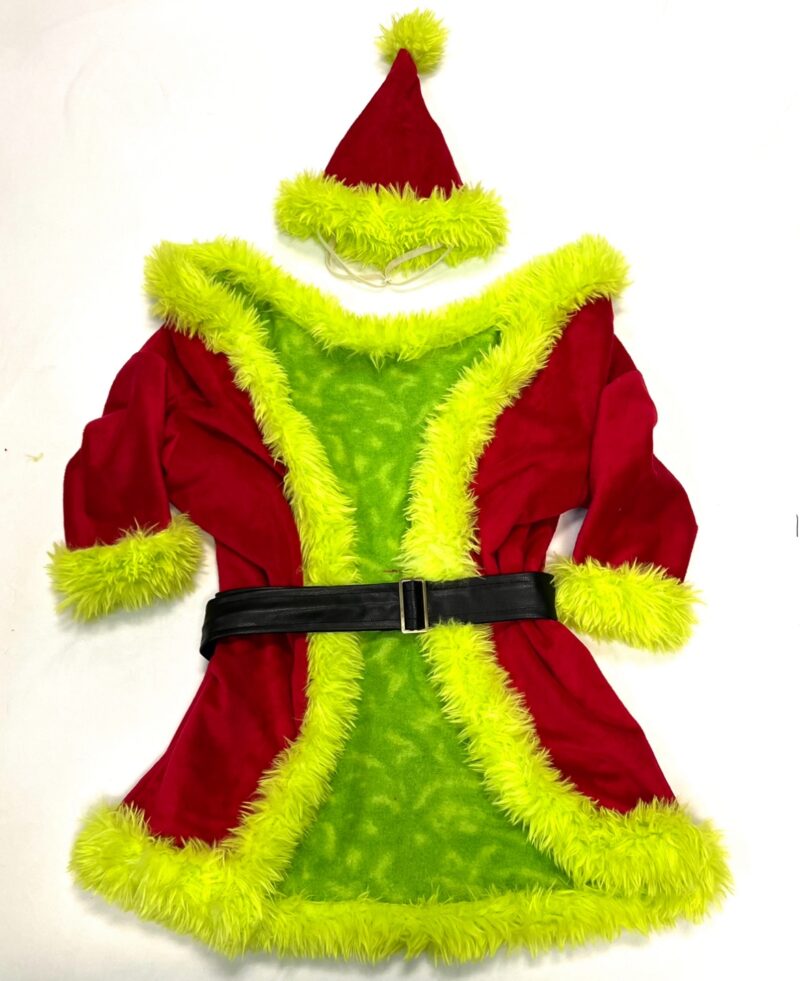 Grinch Dog Costume Layout